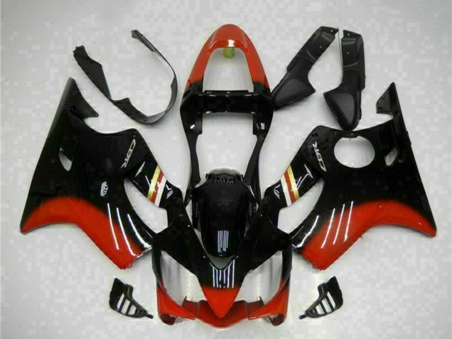 Kits Carenado Moto Honda CBR600 F4i 2001-2003 - Rojo Negro Brillante Baratos