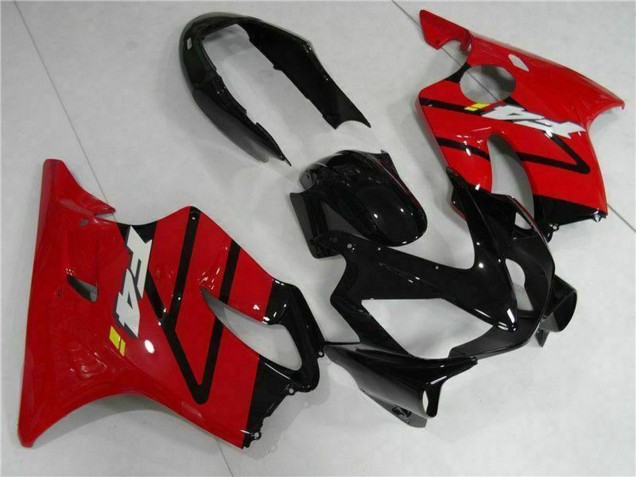 Carenado Moto Honda CBR600 F4i 2004-2007 - Rojo Negro Brillante Baratos