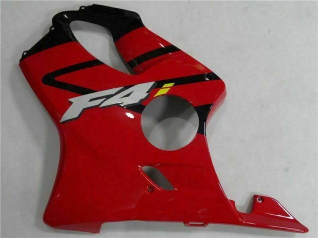 Carenado Moto Honda CBR600 F4i 2004-2007 - Rojo Negro Brillante Baratos