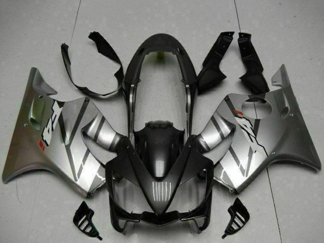 Carenados Moto Honda CBR600 F4i 2004-2007 - Plata Negro Mate Baratos