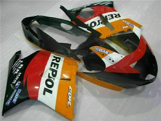 Carenado Moto Honda CBR1100XX Blackbird 1996-2007 - Naranja Blanco Rojo Negro Brillante Repsol Baratos