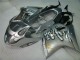 Carenado Moto Honda CBR1100XX Blackbird 1996-2007 - Plata Negro Llama Baratos