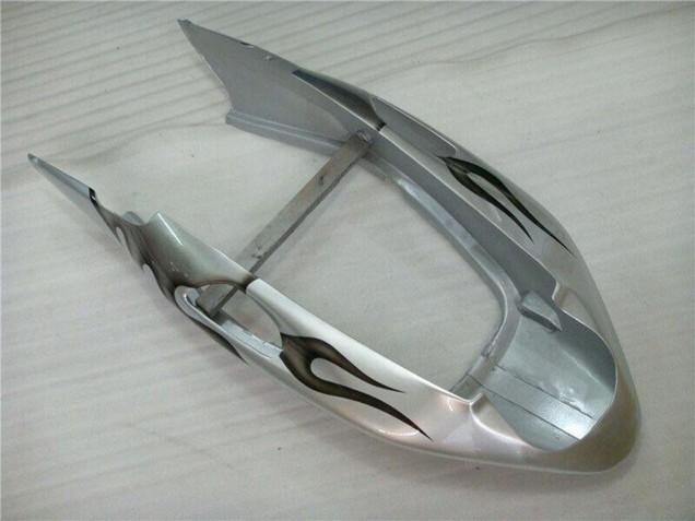 Carenado Moto Honda CBR1100XX Blackbird 1996-2007 - Plata Negro Llama Baratos