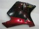 Carenados Moto ABS Honda CBR1100XX Blackbird 1996-2007 - Negro Brillante Rojo Llama Baratos