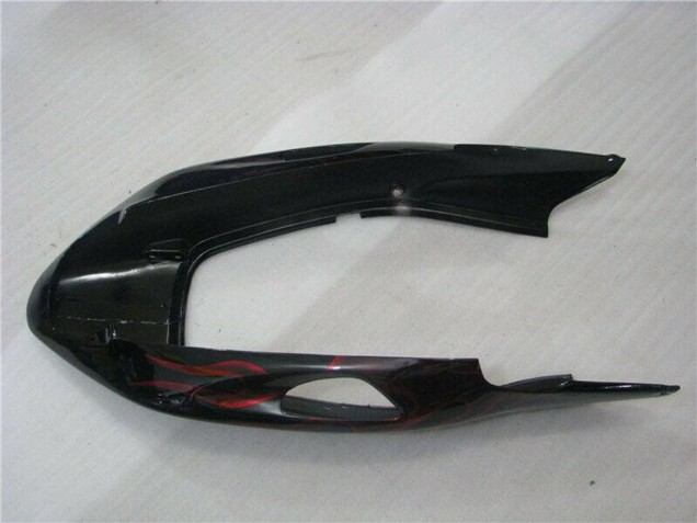 Carenados Moto ABS Honda CBR1100XX Blackbird 1996-2007 - Negro Brillante Rojo Llama Baratos