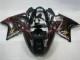 Carenados Moto ABS Honda CBR1100XX Blackbird 1996-2007 - Negro Brillante Rojo Llama Baratos