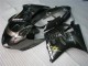 Carenados Moto Honda CBR1100XX Blackbird 1996-2007 - Negro Brillante Plata Llama Baratos