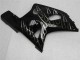 Carenados Moto Suzuki GSXR 600/750 2001-2003 - Negro Brillante Plata Llama Baratos