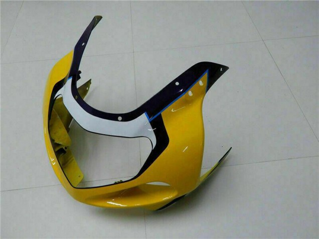 Carenados Moto Suzuki GSXR 600/750 2001-2003 - Amarillo Azul Oscuro Negro Brillante Baratos