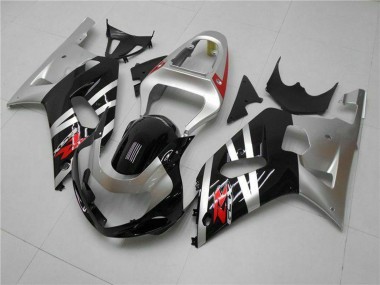 Carenados Moto Suzuki GSXR 600/750 2001-2003 - Plata Negro Brillante Rojo Baratos