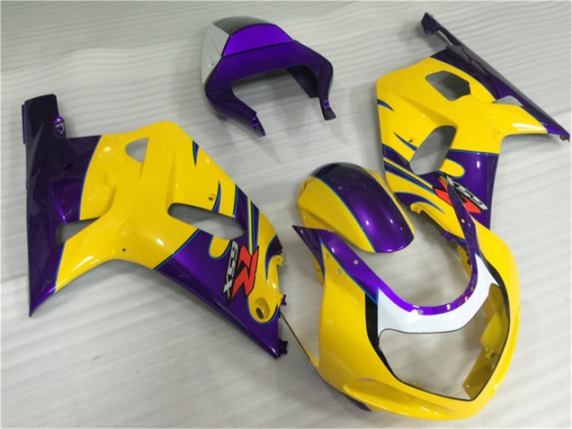 Carenados Moto Suzuki GSXR 600/750 2001-2003 - Amarillo Púrpura Baratos