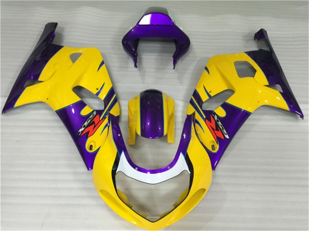 Carenados Moto Suzuki GSXR 600/750 2001-2003 - Amarillo Púrpura Baratos