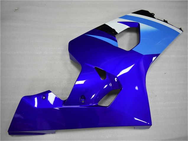 Carenado Moto Suzuki GSXR 600/750 2004-2005 - Blanco Azul Negro Baratos