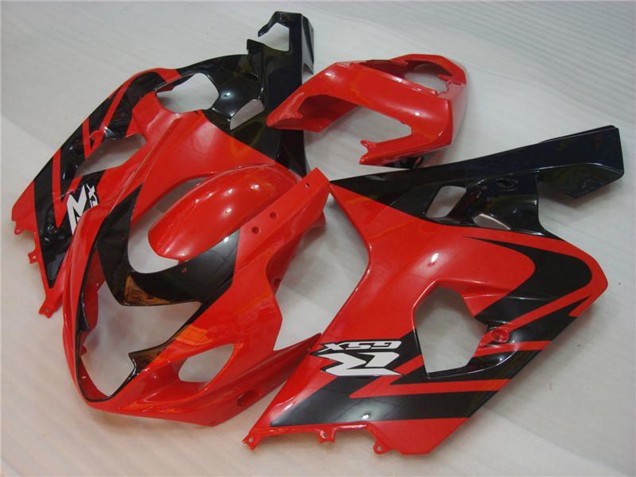 Carenados Moto Suzuki GSXR 600/750 2004-2005 - Rojo Negro Baratos
