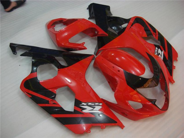 Carenados Moto Suzuki GSXR 600/750 2004-2005 - Rojo Negro Baratos