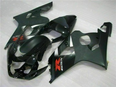 Carenados Moto Suzuki GSXR 600/750 2004-2005 - Negro Brillante Negro Mate Rojo Calcomanía Baratos