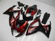 Carenado Moto Suzuki GSXR 600/750 2006-2007 - Rojo Negro Brillante Baratos