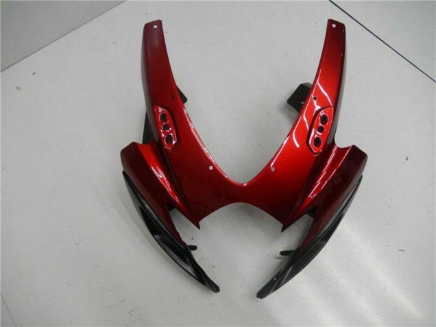 Carenado Moto Suzuki GSXR 600/750 2006-2007 - Rojo Negro Brillante Baratos