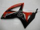 Carenados Moto Suzuki GSXR 600/750 2006-2007 - Rojo Negro Brillante Baratos