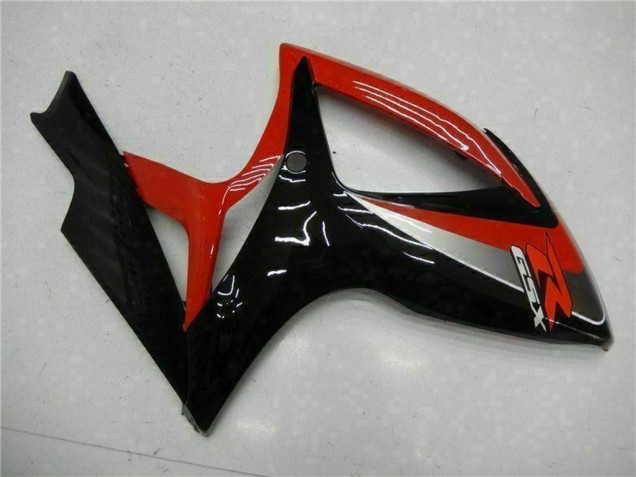 Carenados Moto Suzuki GSXR 600/750 2006-2007 - Rojo Negro Brillante Baratos