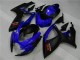 Carenados Moto Suzuki GSXR 600/750 2006-2007 - Azul Negro Mate Rojo Baratos