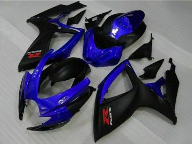 Carenados Moto Suzuki GSXR 600/750 2006-2007 - Azul Negro Mate Rojo Baratos