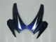 Carenados Moto Suzuki GSXR 600/750 2006-2007 - Negro Brillante Azul Baratos