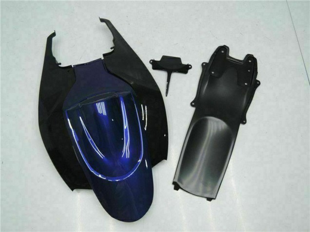Carenados Moto Suzuki GSXR 600/750 2006-2007 - Negro Brillante Azul Baratos