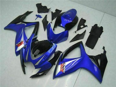 Carenados Moto Suzuki GSXR 600/750 2006-2007 - Azul Blanco Negro Brillante Rojo Baratos