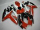 Carenados Moto Suzuki GSXR 600/750 2006-2007 - Blanco Rojo Negro Brillante Raya Baratos