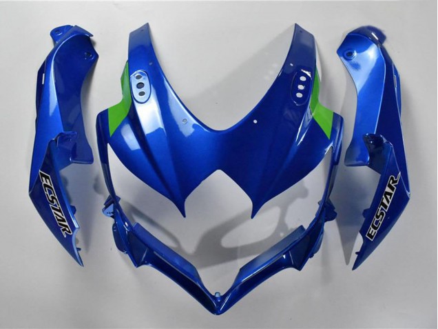 Carenados Moto Suzuki GSXR 600/750 2008-2010 - Azul Blanco Verde Negro Baratos