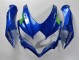 Carenados Moto Suzuki GSXR 600/750 2008-2010 - Azul Blanco Verde Negro Baratos
