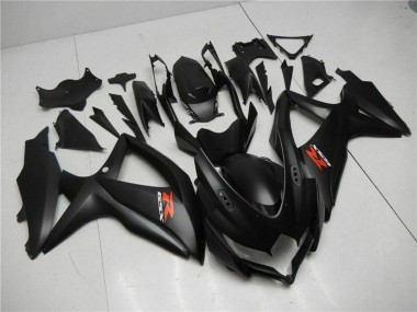 Carenados Moto Suzuki GSXR 600/750 2008-2010 - Negro Mate Rojo Baratos