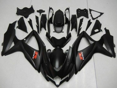 Carenados Moto Suzuki GSXR 600/750 2008-2010 - Negro Mate Rojo Baratos