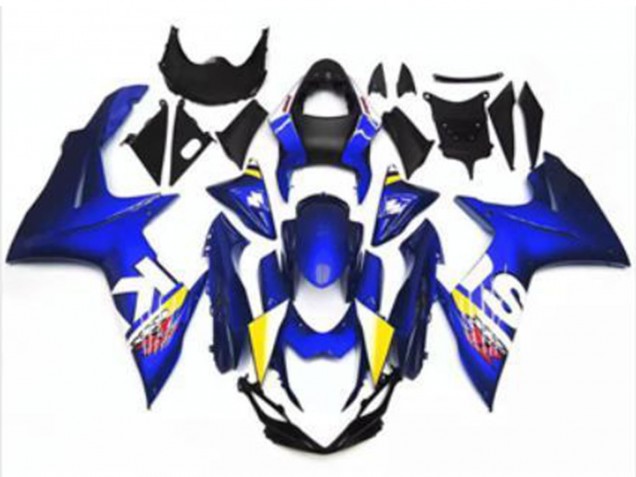 Carenado Moto Suzuki GSXR 600/750 2011-2024 - Azul Blanco Baratos