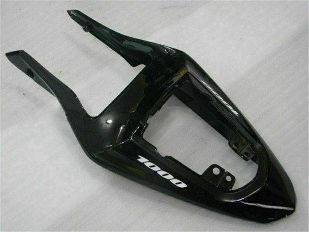 Carenados Moto Suzuki GSXR 1000 2003-2004 - Negro Brillante Oro Llama Baratos