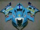 Carenados Moto Suzuki GSXR 1000 2003-2004 - Azul Blanco Amarillo Rizla Baratos