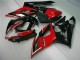 Carenados Moto Suzuki GSXR 1000 2005-2006 - Rojo Negro Brillante Negro Mate Baratos