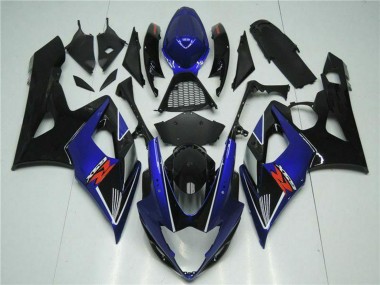 Carenados Moto Suzuki GSXR 1000 2005-2006 - Azul Negro Baratos