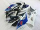 Kits Carenado Moto Suzuki GSXR 1000 2005-2006 - Blanco Azul Negro Brillante Baratos