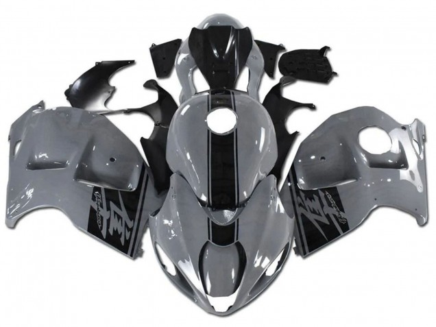 Carenados Moto Suzuki GSXR 1300 Hayabusa 1996-2007 - Nardo Gris Negro Baratos