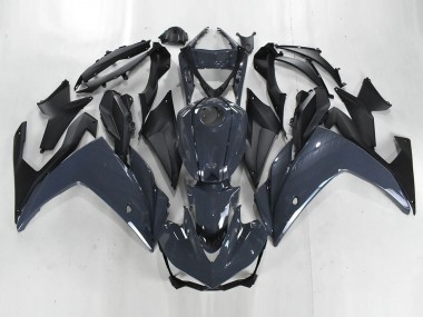 Carenados Moto Yamaha YZF R3/R25 2015-2018 - Gris Oscuro Negro Mate Baratos
