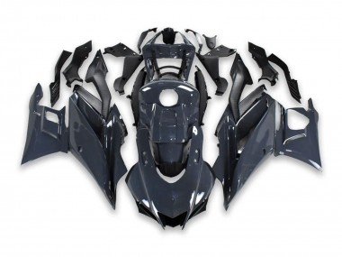 Carenados Moto Yamaha YZF R3/R25 2019-2021 - Gris Oscuro Negro Baratos