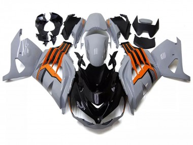 Carenados Moto Kawasaki ZX14R ZZR1400 2012-2024 - Nardo Gris Naranja Negro Baratos