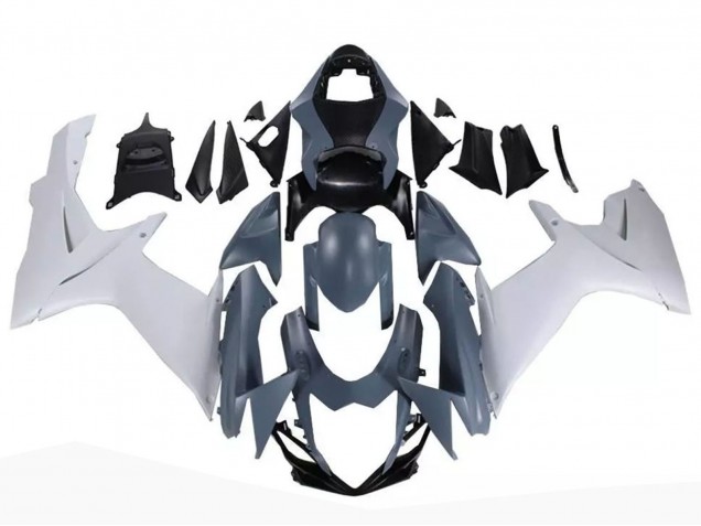 Carenados Moto Suzuki GSXR 600 / GSXR 750 2011-2024 - Nardo Gris Blanco Baratos