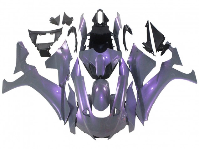 Carenados Moto Yamaha YZF R7 2021-2024 - Camaleón Gris Dazz Púrpura Perla Baratos