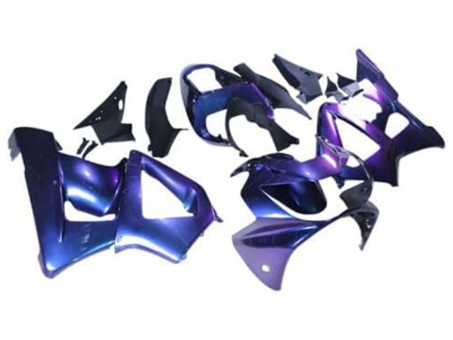 Carenados Moto Honda CBR900RR 929 2000-2001 - Camaleón Azul Púrpura Baratos