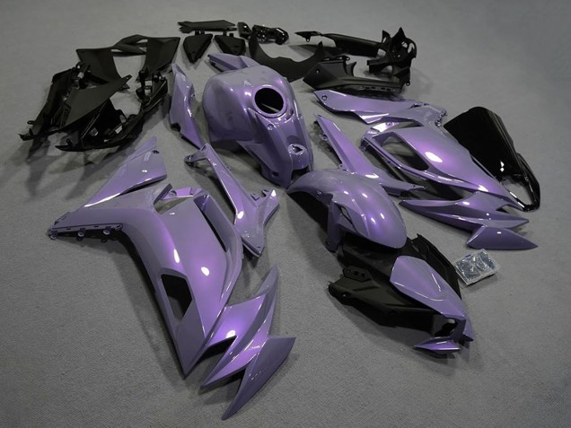 Carenados Moto Kawasaki Ninja 650 EX650 2020-2024 - Camaleón Gris Dazz Púrpura Perla Baratos