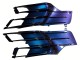 Carenados Moto Kawasaki ZX14R ZZR1400 2012-2024 - Camaleón Azul Púrpura Baratos