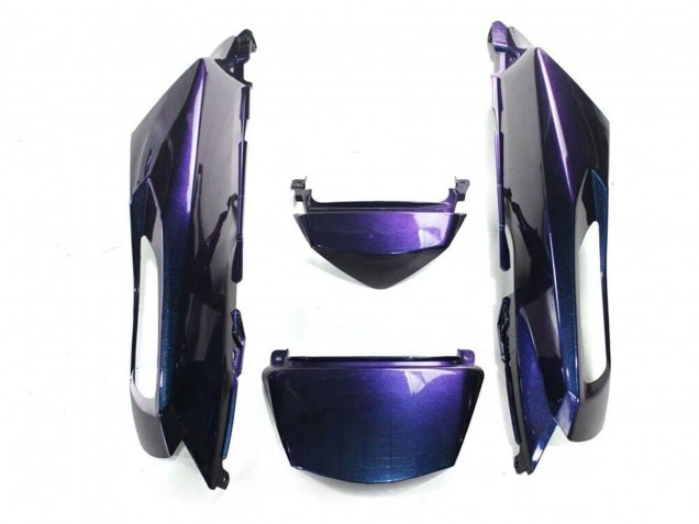 Carenados Moto Kawasaki ZX14R ZZR1400 2006-2011 - Camaleón Azul Púrpura Baratos